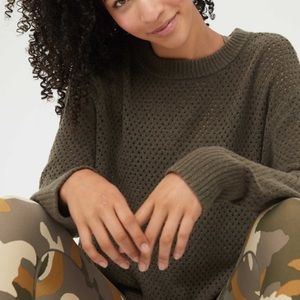 NWOT Aerie Offline Open Knit Sweater